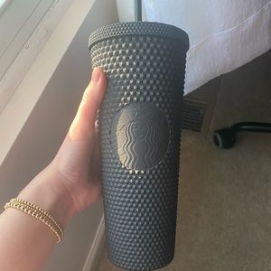 BLACK STUD STARBUCKS CUP